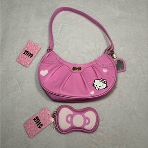 Hello Kitty Hot Topic Exclusive Bag/Purse & Matching Coin Purse